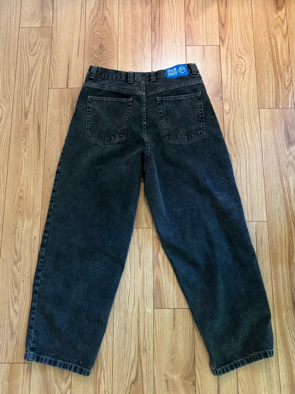 Men's Black silver polar big boy Jeans